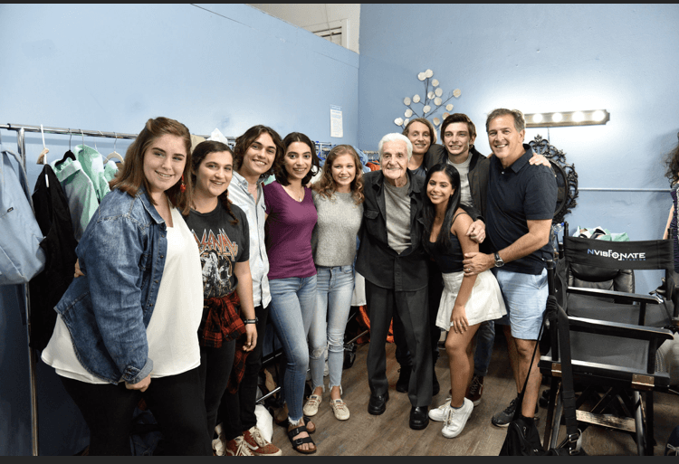 Camp Hollywood Kids on Set