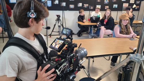 Camp Hollywood filming day